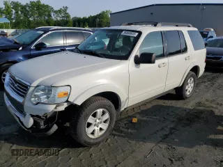2010 Ford Explorer XLT with VIN 1FMEU6DE9AUB02177, listed as a Copart auction lot 56868605 with 158,090 mi miles and Salvage title. Bid and sale history available at DreamBid. Image 1.