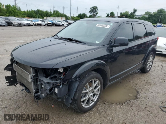 2014 Dodge Journey R/T z VIN 3C4PDCEG7ET227013, wystawiony jako Copart lot #55409384 z przebiegiem 121 859 mil mil oraz Szkoda całkowita • Salvage title. Historia ofert i sprzedaży dostępna na DreamBid. Obrazek 1.