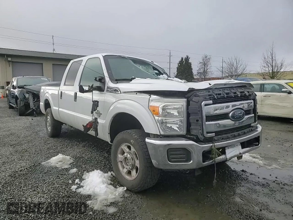 2015 Ford Super Duty F-250 SRW Lariat with VIN 1FT7W2BT5FEC36574, listed as a Copart auction lot 43209995 with 194,884 mi miles and Salvage Title. Bid and sale history available at carsss.com. Image 11.