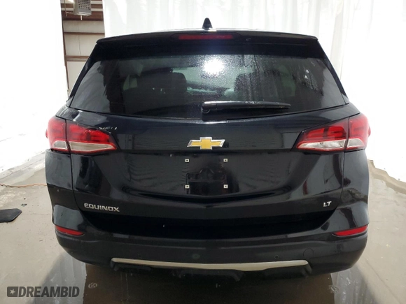2024 Chevrolet Equinox LT with VIN 3GNAXKEG4RL326540, listed as a Copart auction lot 45382365 with 0 mi miles and Non Repairable. Bid and sale history available at carsss.com. Image 6.