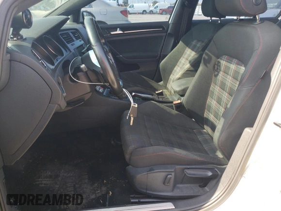 2015 Volkswagen GTI SE with VIN 3VW4T7AU6FM006293, listed as a Copart auction lot 54903534 with 109,330 mi miles and Salvage Title. Bid and sale history available at DreamBid. Image 7.