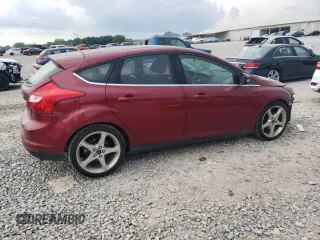 2014 Ford Focus Titanium with VIN 1FADP3N29EL422689, listed as a Copart auction lot 59817535 with 105,515 mi miles and Salvage title. Bid and sale history available at DreamBid. Image 3.