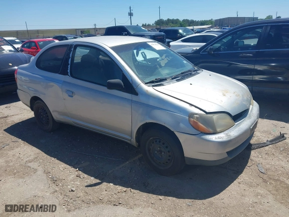 2000 Toyota ECHO with VIN JTDAT1234Y5016760, listed as a IAAI auction lot 41974124 with 188,323 mi miles. Bid and sale history available at carsss.com. Image 1.