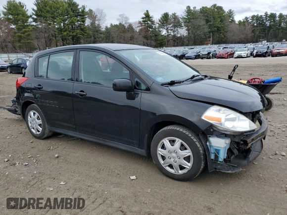 2012 Nissan Versa S with VIN 3N1BC1CP9CK244356, listed as a Copart auction lot 51953855 with 76,628 mi miles and Clean Title. Bid and sale history available at DreamBid. Image 4.