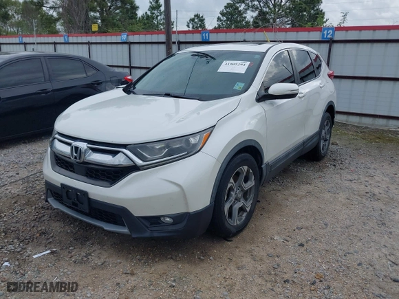 2018 Honda CR-V EX-L with VIN 5J6RW1H86JL009902, listed as a IAAI auction lot 41905294 with 115,686 mi miles. Bid and sale history available at carsss.com. Image 2.