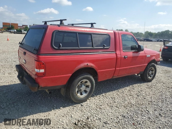2008 Ford Ranger XL with VIN 1FTYR10D88PB19290, listed as a Copart auction lot 63591095 with 157,375 mi miles and Salvage title. Bid and sale history available at DreamBid. Image 3.