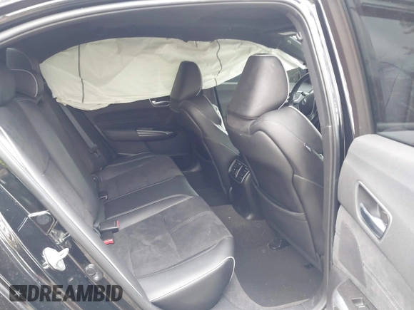 2019 Acura TLX w/A-Spec Pkg with VIN 19UUB1F6XKA004794, listed as a IAAI auction lot 41761436 with 91,087 mi miles. Bid and sale history available at carsss.com. Image 8.