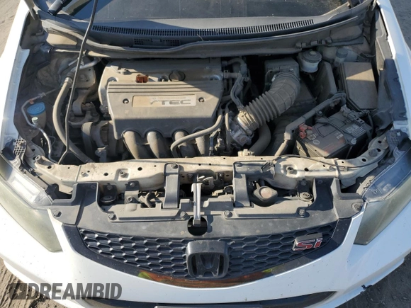 2012 Honda Civic Si with VIN 2HGFG4A58CH701393, listed as a Copart auction lot 60273605 with Not provided miles and Salvage title. Bid and sale history available at DreamBid. Image 11.