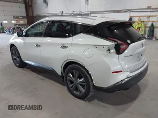 2020 Nissan Murano Platinum z VIN 5N1AZ2DS7LN149378, wystawiony jako IAAI lot #42348008 z przebiegiem 53 954 mil mil oraz . Historia ofert i sprzedaży dostępna na DreamBid. Obrazek 3.