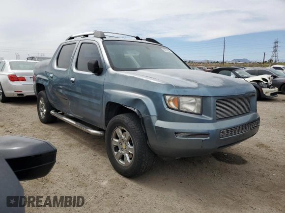 2006 Honda Ridgeline RTL with VIN 2HJYK16556H524959, listed as a Copart auction lot 50733285 with 134,389 mi miles and Salvage Title. Bid and sale history available at carsss.com. Image 4.