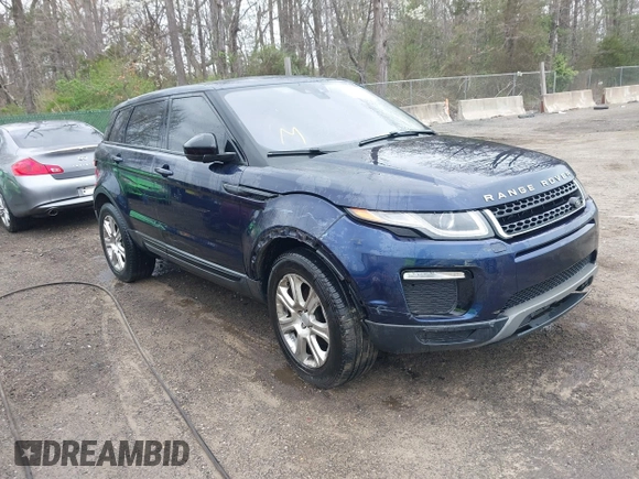 2017 Land Rover Range Rover Evoque SE with VIN SALVP2BG7HH233872, listed as a IAAI auction lot 41938668 with 41,860 mi miles and . Bid and sale history available at DreamBid. Image 1.