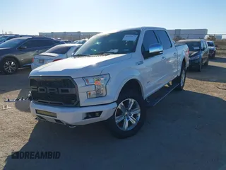 2017 Ford F-150 XL with VIN 1FTEW1EG0HFB05517, listed as a IAAI auction lot 41153073 with 92,281 mi miles. Bid and sale history available at carsss.com. Image 17.