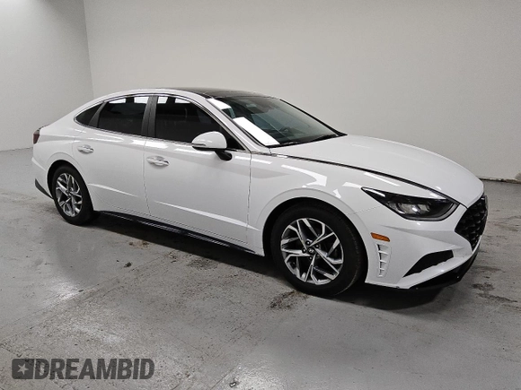 2023 Hyundai Sonata SEL z VIN KMHL14JAXPA271706, wystawiony jako Copart lot #54052515 z przebiegiem 53 010 mil mil oraz Tytuł czysty. Historia ofert i sprzedaży dostępna na DreamBid. Obrazek 4.