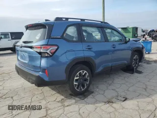 2025 Subaru Forester z VIN JF2SLDACXSH497631, wystawiony jako Copart lot #45651565 z przebiegiem 653 mil mil oraz Szkoda całkowita • Salvage title. Historia ofert i sprzedaży dostępna na DreamBid. Obrazek 3.
