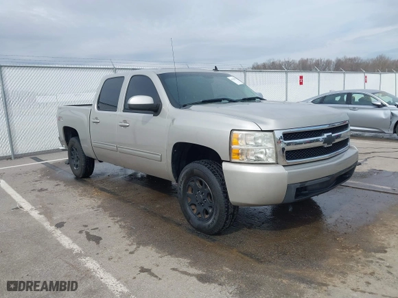 2009 Chevrolet Silverado 1500 LTZ with VIN 3GCEK33M29G254317, listed as a IAAI auction lot 41700617 with 163,950 mi miles. Bid and sale history available at carsss.com. Image 1.