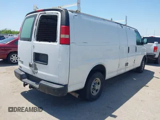 2011 Chevrolet Express Cargo Van with VIN 1GCZGUCGXB1114930, listed as a IAAI auction lot 42015104 with 364,789 mi miles. Bid and sale history available at carsss.com. Image 4.