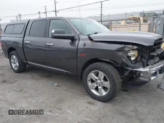 2016 Ram 1500 Big Horn with VIN 1C6RR6LM3GS233861, listed as a IAAI auction lot 41890394 with 61,637 mi miles. Bid and sale history available at carsss.com. Image 1.