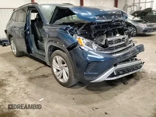 2023 Volkswagen Atlas SE with VIN 1V2KP2CA0PC546924, listed as a Copart auction lot 77533534 with 47,127 mi miles and Salvage title. Bid and sale history available at DreamBid. Image 15.