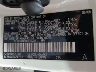 2008 Lexus GX 470 with VIN JTJBT20X380170239, listed as a Copart auction lot 72704974 with 194,741 mi miles and Clean Title. Bid and sale history available at carsss.com. Image 13.