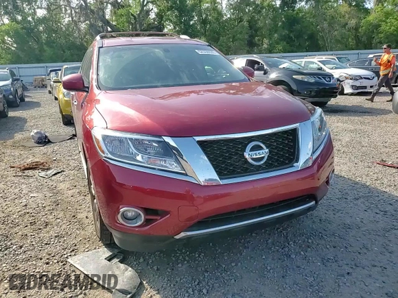 2015 Nissan Pathfinder SV with VIN 5N1AR2MN3FC705681, listed as a Copart auction lot 52330535 with 151,673 mi miles and Salvage Title. Bid and sale history available at carsss.com. Image 12.
