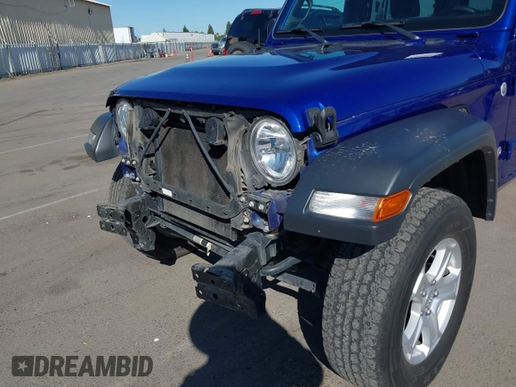 2018 Jeep Wrangler Unlimited Sport z VIN 1C4HJXDGXJW189321, wystawiony jako IAAI lot #42532856 z przebiegiem 46 559 mil mil oraz . Historia ofert i sprzedaży dostępna na DreamBid. Obrazek 21.