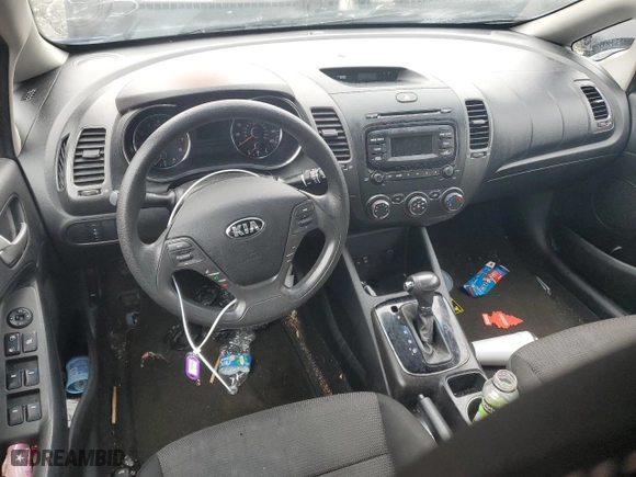 2017 Kia Forte LX with VIN 3KPFK4A74HE126582, listed as a Copart auction lot 49280195 with 0 mi miles and Clean Title. Bid and sale history available at carsss.com. Image 8.