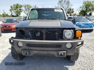 2006 Hummer H3 z VIN 5GTDN136568227096, wystawiony jako Copart lot #56709225 z przebiegiem 230 332 mil mil oraz Szkoda całkowita • Salvage title. Historia ofert i sprzedaży dostępna na DreamBid. Obrazek 5.