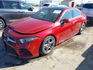 2021 Mercedes-Benz A 220 with VIN W1K3G4FBXMJ320036, listed as a IAAI auction lot 41385516 with 24,380 mi miles and . Bid and sale history available at DreamBid. Image 2.
