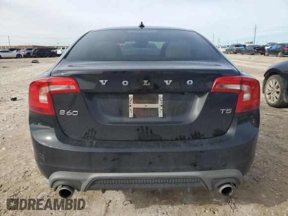 2018 Volvo S60 Dynamic with VIN YV126MFLXJ2452294, listed as a Copart auction lot 83219994 with 35,482 mi miles and Salvage Title. Bid and sale history available at carsss.com. Image 6.