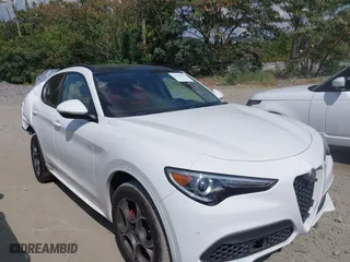 2020 Alfa Romeo Stelvio with VIN ZASPAJAN9L7C91080, listed as a IAAI auction lot 40416497 with 51,384 mi miles. Bid and sale history available at carsss.com. Image 12.