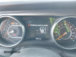 2019 Jeep Wrangler Unlimited Sport S with VIN 1C4HJXDN2KW508341, listed as a IAAI auction lot 42286619 with 49,410 mi miles and . Bid and sale history available at DreamBid. Image 7.
