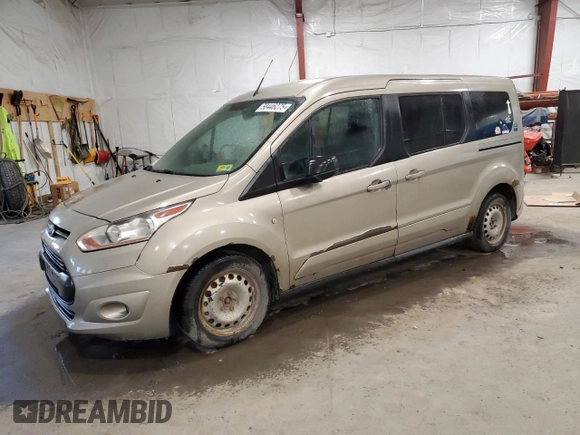 2014 Ford Transit Connect XLT z VIN NM0GS9F78E1140636, wystawiony jako Copart lot #50446275 z przebiegiem 270 082 mil mil oraz Czysty tytuł • Clean title. Historia ofert i sprzedaży dostępna na DreamBid. Obrazek 1.