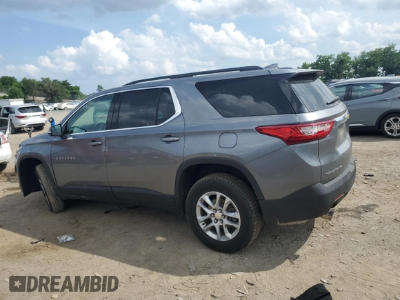 2019 Chevrolet Traverse LT Cloth with VIN 1GNEVGKW9KJ156849, listed as a Copart auction lot 62774065 with 37,958 mi miles and Salvage title. Bid and sale history available at DreamBid. Image 2.