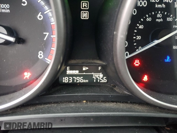 2013 Mazda 3 GX with VIN JM1BL1KF8D1760698, listed as a Copart auction lot 77832584 with 183,796 mi miles and Salvage Title. Bid and sale history available at carsss.com. Image 9.