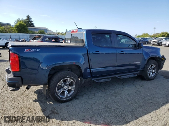 2020 Chevrolet Colorado 4WD Z71 with VIN 1GCGTDEN7L1185065, listed as a Copart auction lot 60172805 with 73,085 mi miles and Salvage title. Bid and sale history available at DreamBid. Image 3.