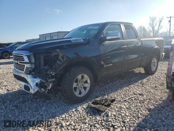 2020 Ram 1500 Laramie with VIN 1C6SRFDT3LN261630, listed as a Copart auction lot 86436234 with 0 mi miles and Clean Title. Bid and sale history available at carsss.com. Image 1.