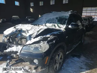 2007 BMW X5 3.0si with VIN 5UXFE43597L019227, listed as a IAAI auction lot 41387624 with 1 mi miles. Bid and sale history available at carsss.com. Image 18.