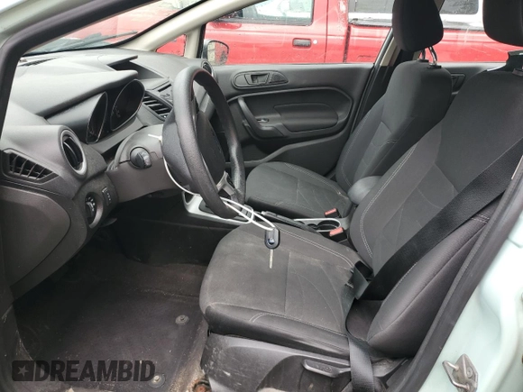 2019 Ford Fiesta SE with VIN 3FADP4EJ3KM154388, listed as a Copart auction lot 53260375 with 45,126 mi miles and Salvage Title. Bid and sale history available at DreamBid. Image 7.