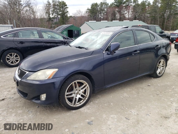 2008 Lexus IS 250 with VIN JTHCK262882023553, listed as a Copart auction lot 52420555 with 207,049 mi miles and Clean Title. Bid and sale history available at carsss.com. Image 1.