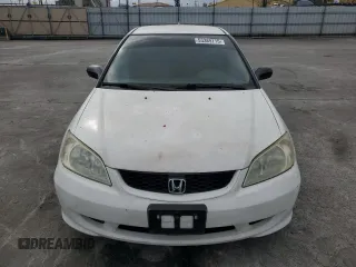2005 Honda Civic Cpe LX with VIN 1HGEM22595L027400, listed as a Copart auction lot 53389715 with 191,204 mi miles and Salvage Title. Bid and sale history available at carsss.com. Image 5.