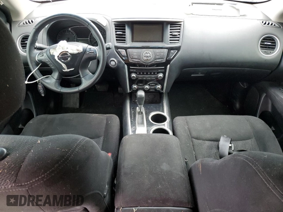 2014 Nissan Pathfinder S with VIN 5N1AR2MN7EC704256, listed as a Copart auction lot 53566225 with 112,652 mi miles and Salvage Title. Bid and sale history available at carsss.com. Image 8.