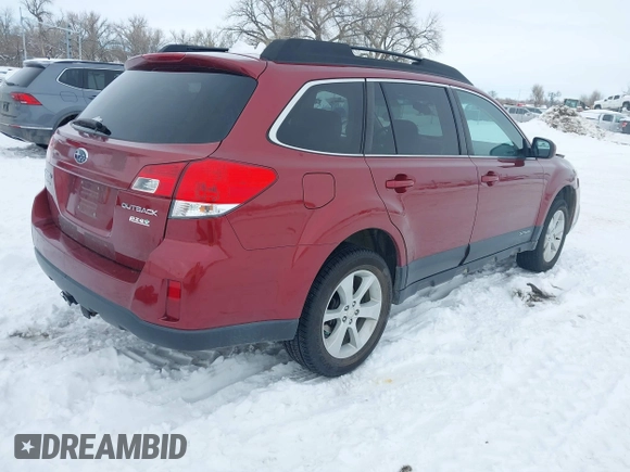 2013 Subaru Outback 2.5i Premium with VIN 4S4BRBCC5D3276755, listed as a IAAI auction lot 41492212 with 120,876 mi miles and . Bid and sale history available at carsss.com. Image 4.