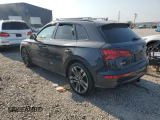 2020 Audi SQ5 Premium Plus with VIN WA1B4AFY7L2075541, listed as a Copart auction lot 64993524 with 28,372 mi miles and Salvage Title. Bid and sale history available at DreamBid. Image 2.