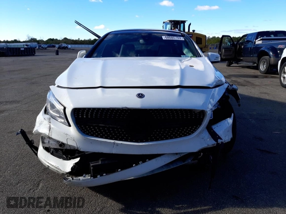 2018 Mercedes-Benz CLA with VIN WDDSJ4GB8JN612073, listed as a Copart auction lot 68085102 with 0 mi miles. Bid and sale history available at carsss.com. Image 5.