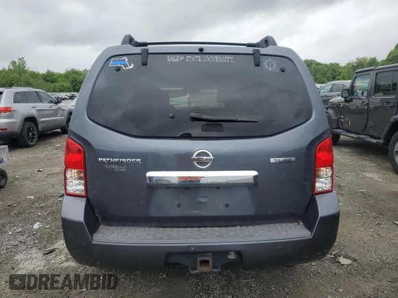 2012 Nissan Pathfinder Silver Edition with VIN 5N1AR1NB8CC607224, listed as a Copart auction lot 58164815 with 201,647 mi miles and Clean title. Bid and sale history available at DreamBid. Image 6.