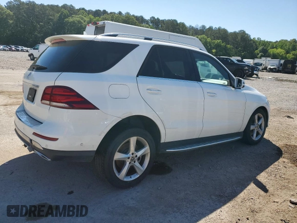 2018 Mercedes-Benz GLE 350 z VIN 4JGDA5JB3JB153209, wystawiony jako Copart lot #55518855 z przebiegiem 73 840 mil mil oraz Szkoda całkowita • Salvage title. Historia ofert i sprzedaży dostępna na DreamBid. Obrazek 3.