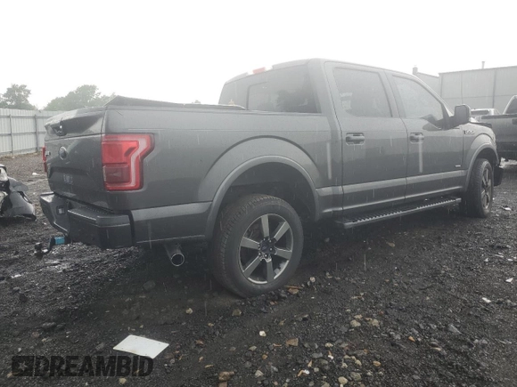 2015 Ford F-150 XLT with VIN 1FTEW1EG1FFC72157, listed as a Copart auction lot 56288304 with 116,943 mi miles and Salvage Title. Bid and sale history available at carsss.com. Image 3.