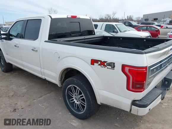 2015 Ford F-150 XLT with VIN 1FTFW1EG6FFC38090, listed as a IAAI auction lot 41745757 with 147,828 mi miles and . Bid and sale history available at carsss.com. Image 3.