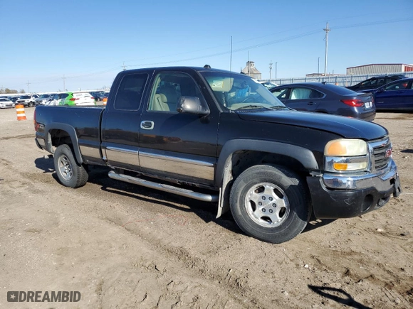 2004 GMC Sierra 1500 SLE with VIN 2GTEK19T541274761, listed as a Copart auction lot 78908834 with 210,012 mi miles and Salvage Title. Bid and sale history available at carsss.com. Image 4.