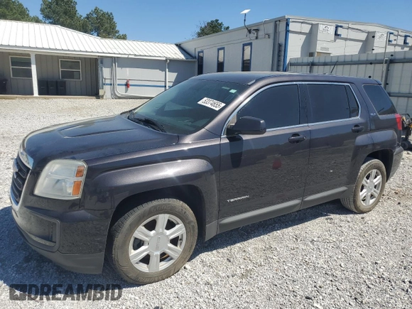 2016 GMC Terrain SLE with VIN 2GKALMEK4G6353280, listed as a Copart auction lot 53374655 with 122,545 mi miles and Clean Title. Bid and sale history available at DreamBid. Image 1.